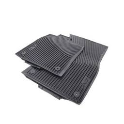 Audi Floor Mat Set - Front (Black) 4G8061221041